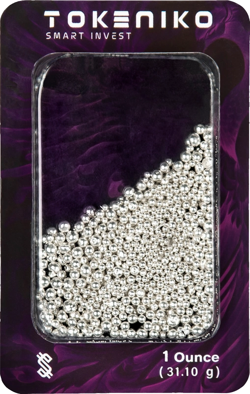 ساچمه نقره خالص ۱ اونسی توکنیکو
