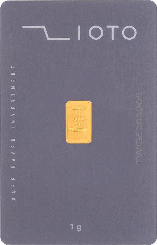 شمش طلا ۱ گرمی ۲۴ عیار زیوتو